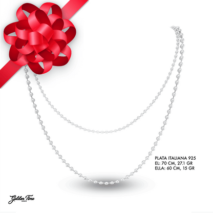 JUEGO CADENAS PERLA