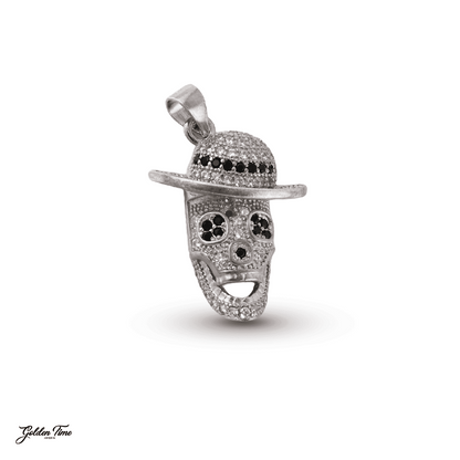 DIJE CALAVERA CATRÍN DE GALA