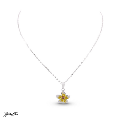 CADENA ETERNA FLOR AMARILLA