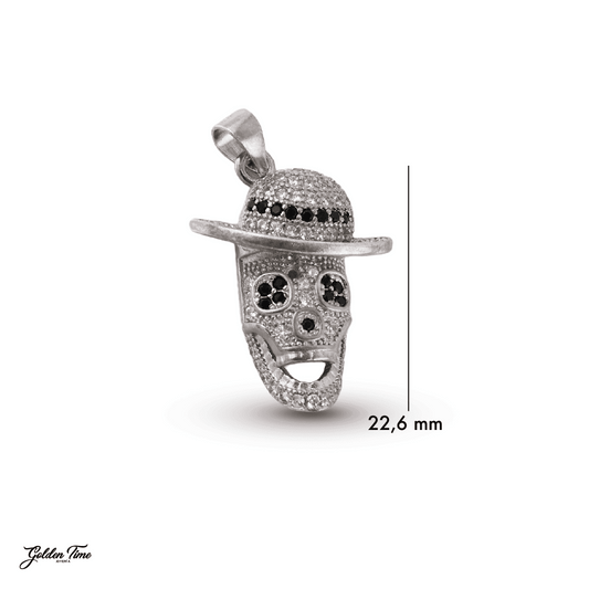 DIJE CALAVERA CATRÍN DE GALA