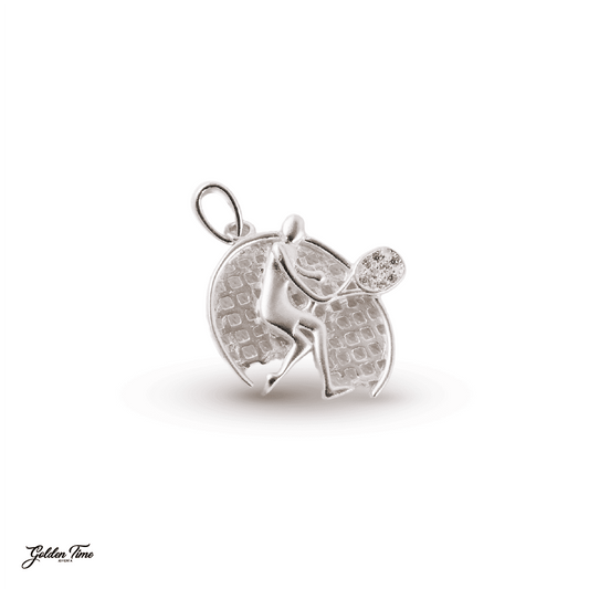 DIJE TENISTA EN ACCIÓN