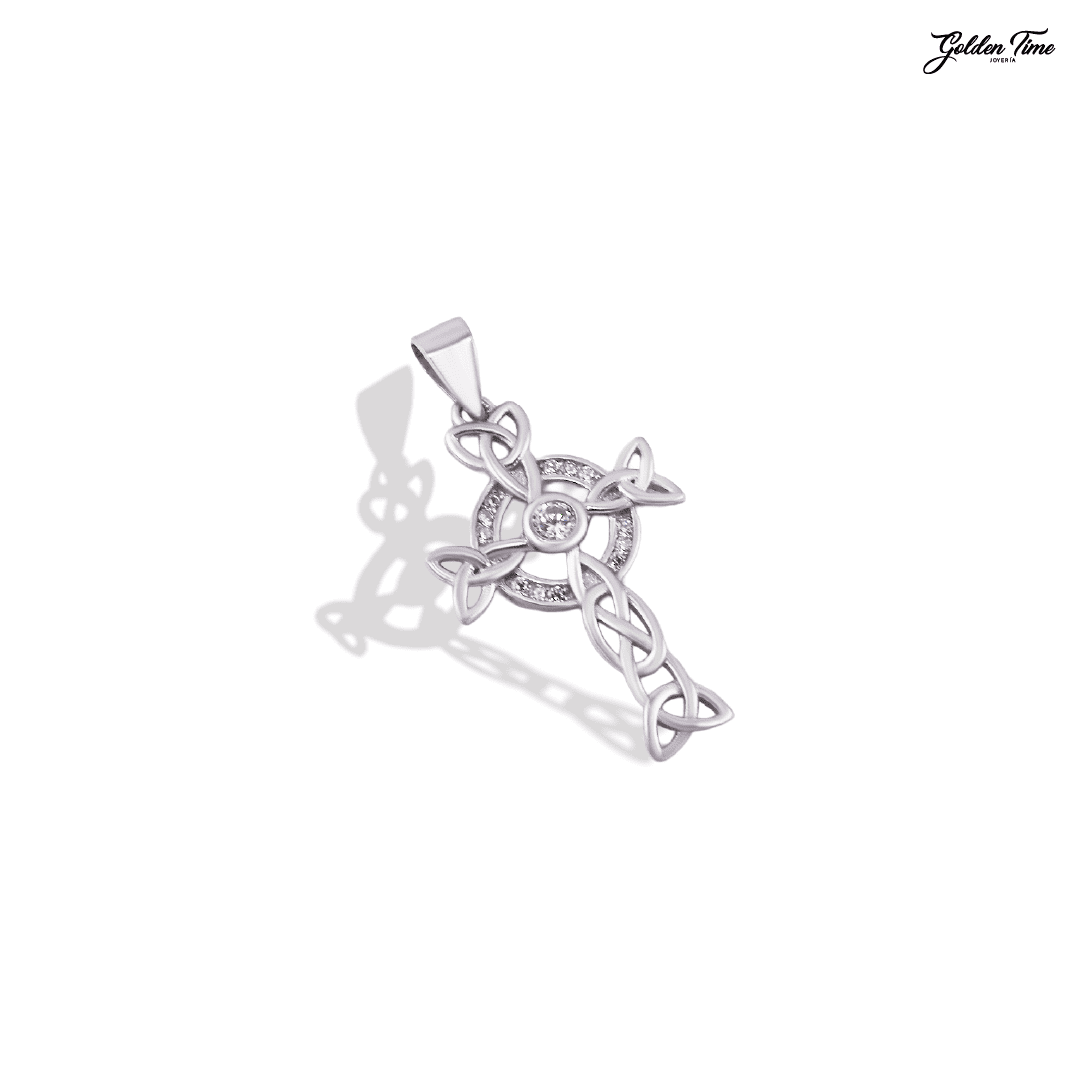 DIJE CRUZ NUDO CELTA