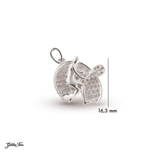 DIJE TENISTA EN ACCIÓN