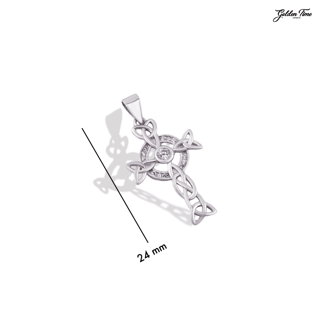 DIJE CRUZ NUDO CELTA