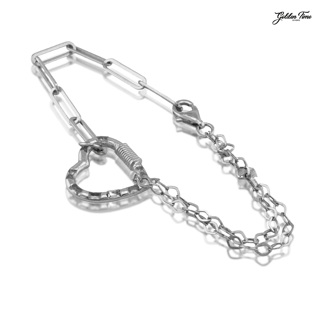 PULSERA CORAZÓN REAL