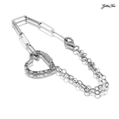 PULSERA CORAZÓN REAL