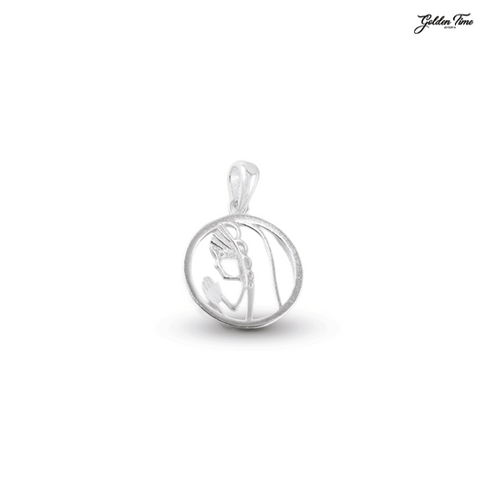 DIJE MEDALLA "VIRGEN EN ORACIÓN"