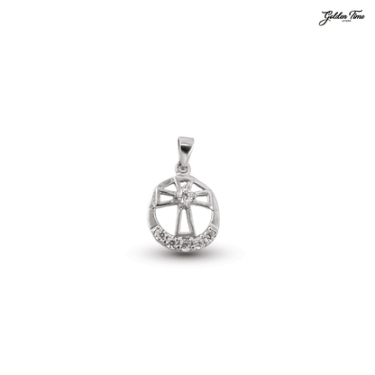 DIJE MEDALLA "CRUZ DE RESPLANDOR"