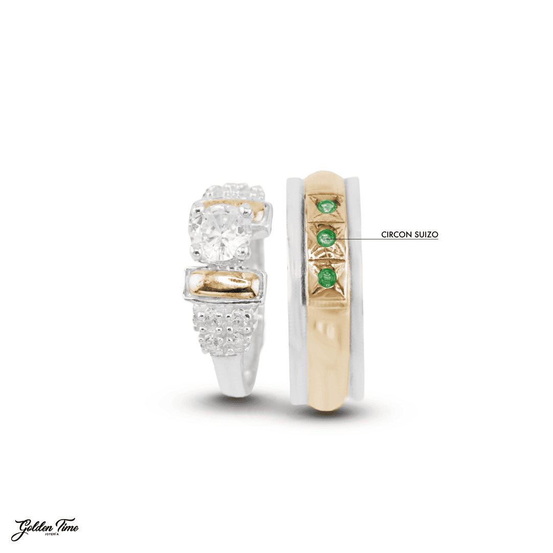 ARGOLLAS ORO Y PLATA