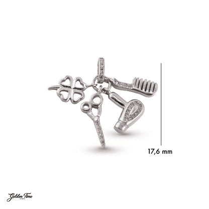 DIJE CHARM BELLEZA Y FORTUNA