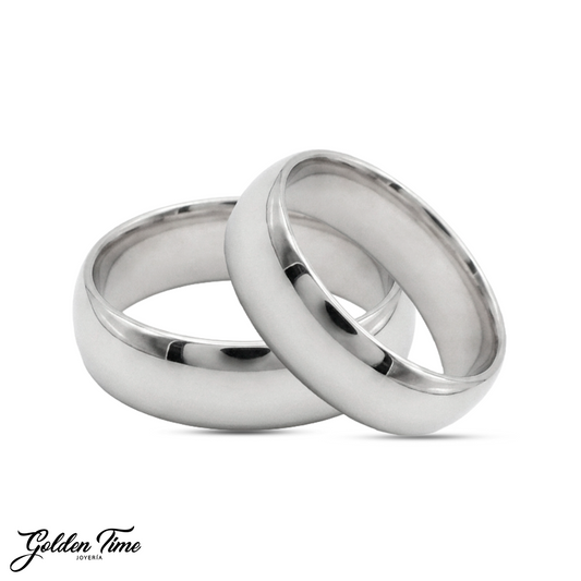 ARGOLLAS PLATA LISAS
