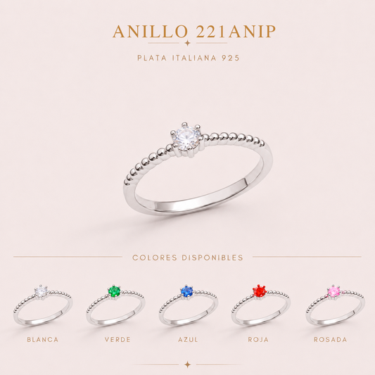 221ANIP ANILLO PLATA