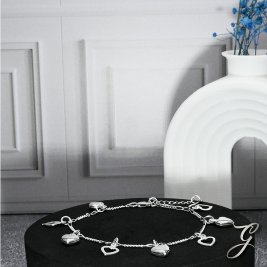 PULSERA CORAZÓN VORTICE