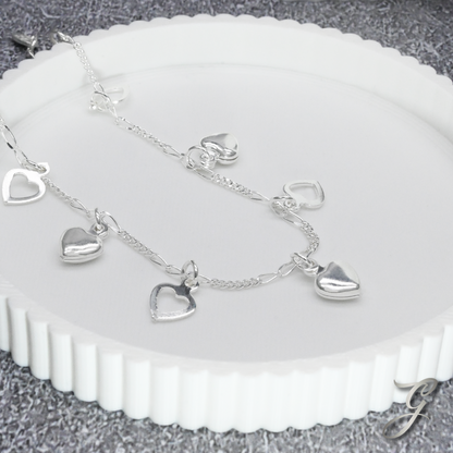 PULSERA CORAZÓN VORTICE