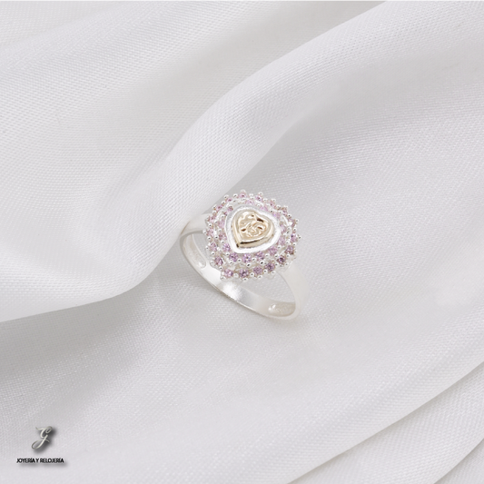 ANILLO DE XV AÑOS ROSÉ 01