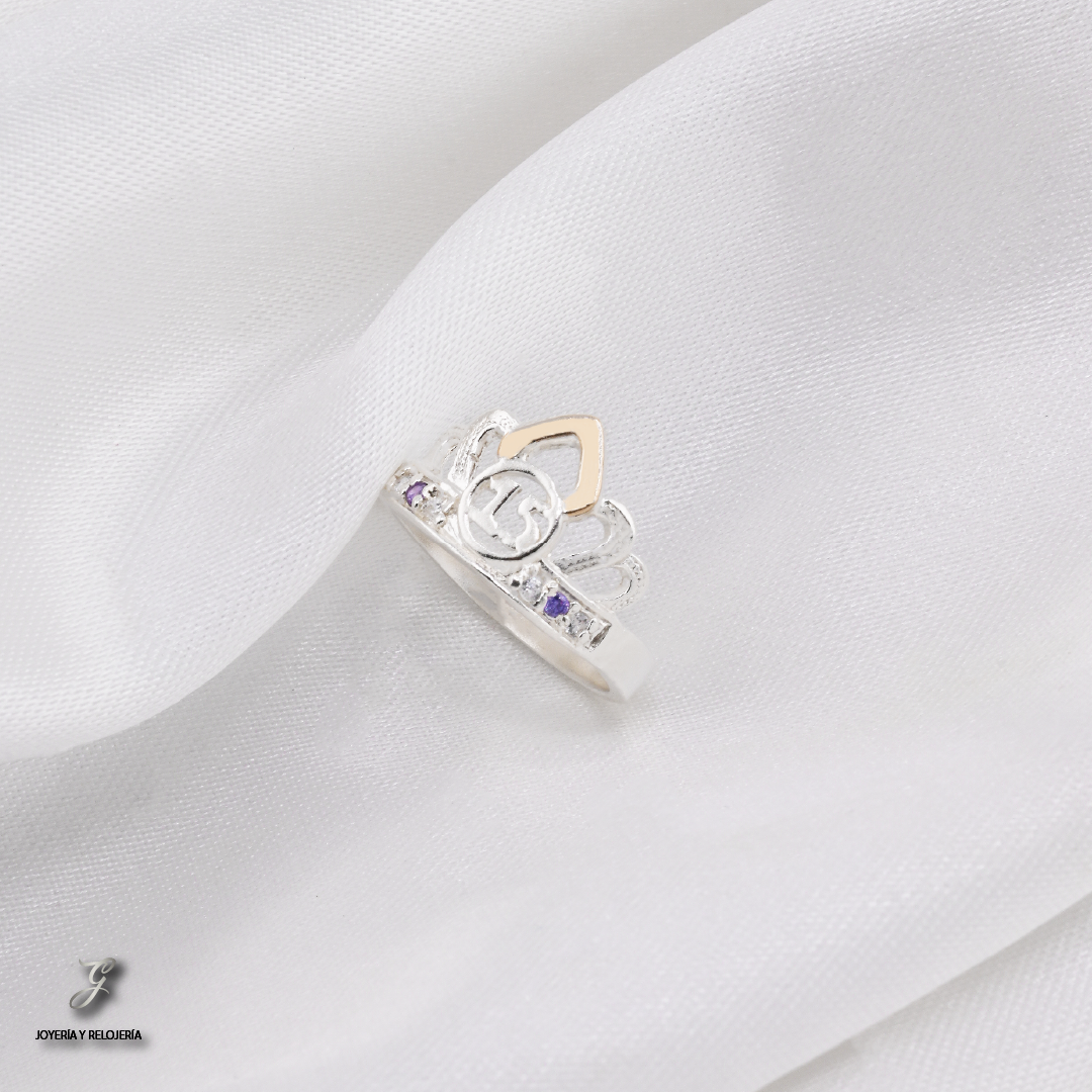 ANILLO DE XV AÑOS MAJESTAD 06