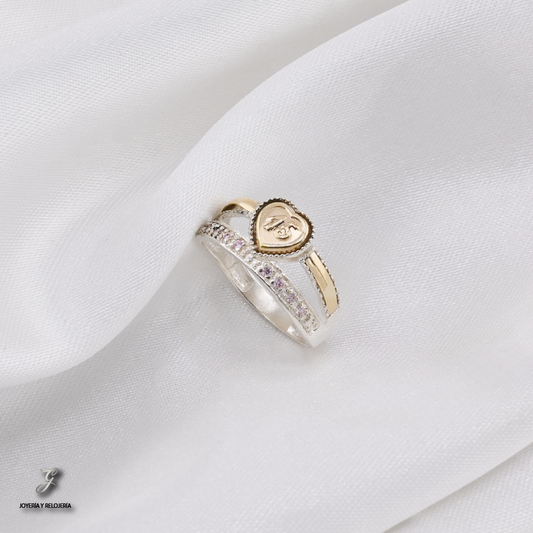 ANILLO DE XV AÑOS LAZO DE AMOR 32