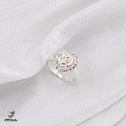 ANILLO DE XV AÑOS ROSÉ 01