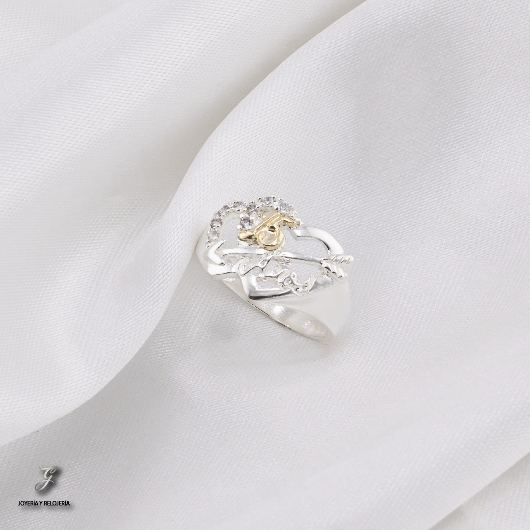 ANILLO DE XV AÑOS FLECHA DEL DESTINO 27