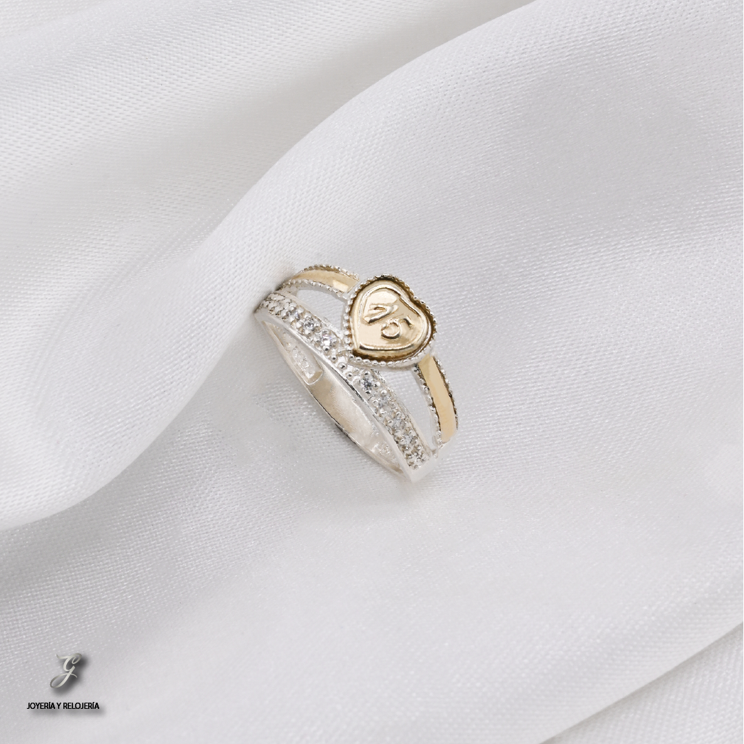 ANILLO DE XV AÑOS LAZO DE AMOR 32