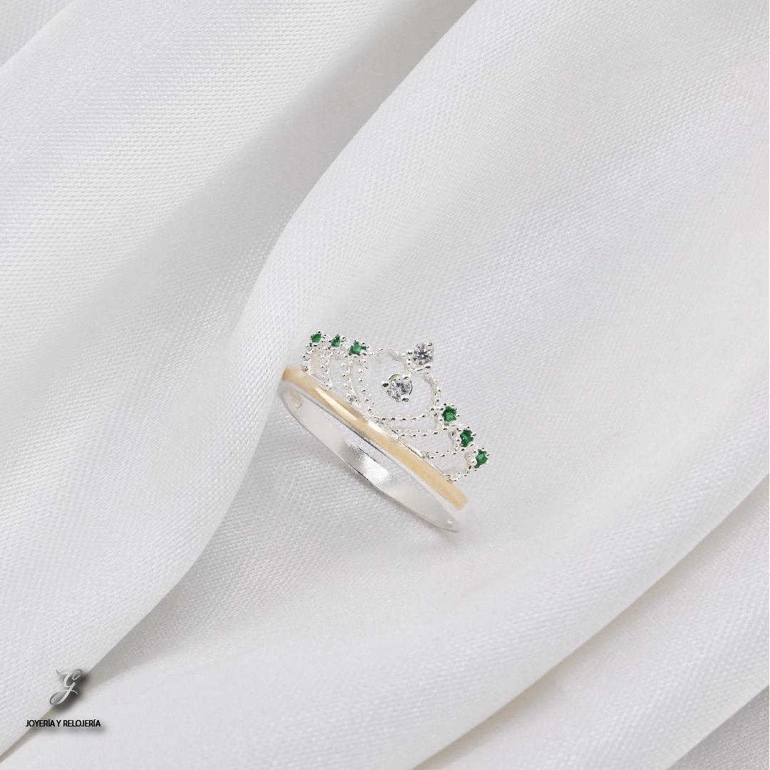 ANILLO CORONA TIERRA 10