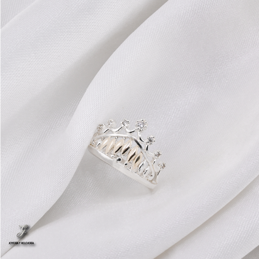 ANILLO CORONA VÍA LÁCTEA 15