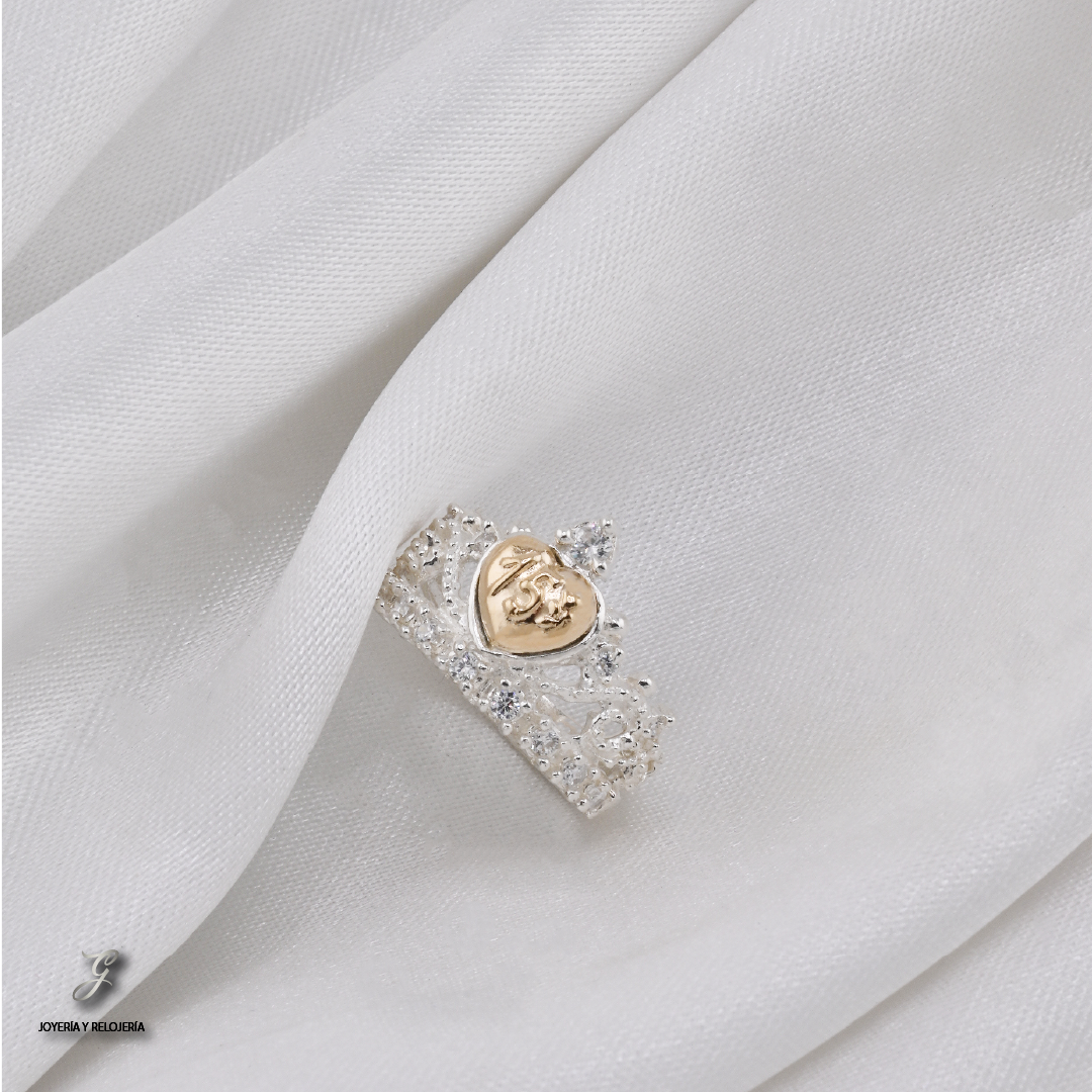 ANILLO DE XV AÑOS CORONA ORUS 39