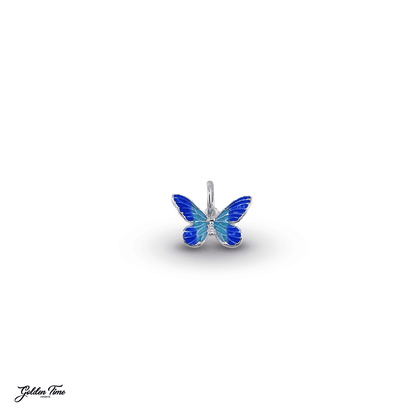 DIJE MINI MARIPOSA CELESTE