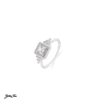 ANILLO CUADRADO REAL
