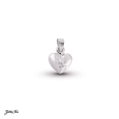 DIJE CORAZÓN "ESENCIA DE ROSA"