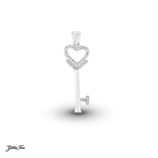 DIJE LLAVE CORAZÓN