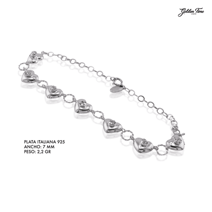 PULSERA CORAZONES