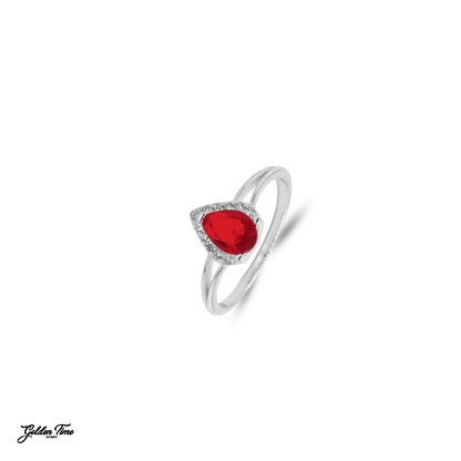 ANILLO RUBÍ GOTA