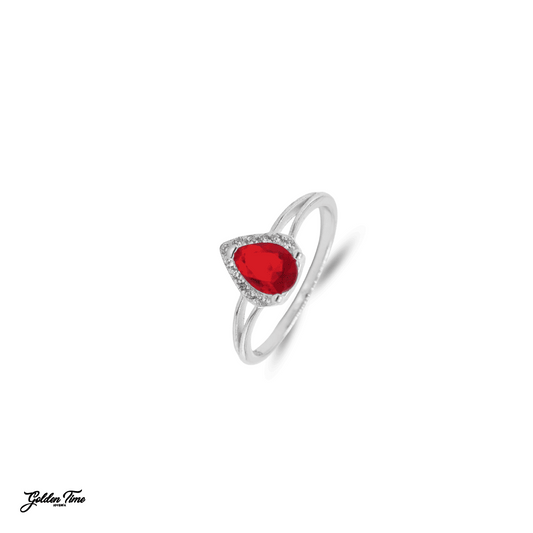ANILLO RUBÍ GOTA