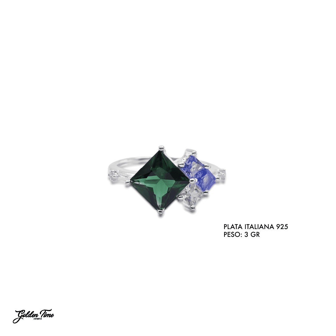 ANILLO GEMAS DÚO