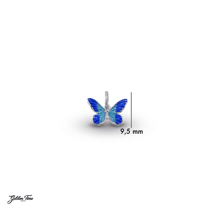 DIJE MINI MARIPOSA CELESTE