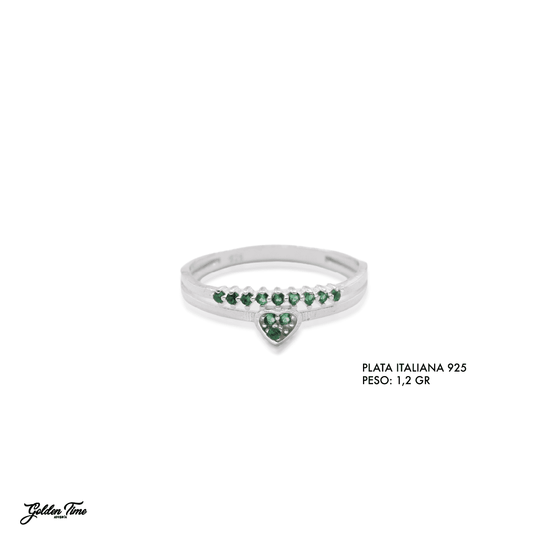 ANILLO VERDE ENCANTO