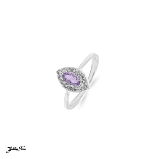 ANILLO LUZ AMATISTA