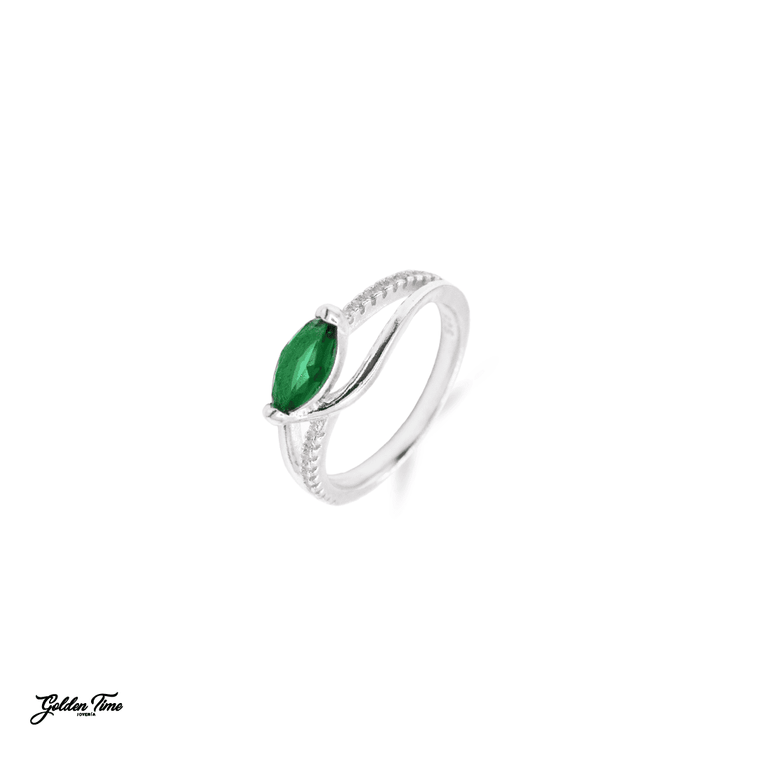 ANILLO MARQUISE VERDE