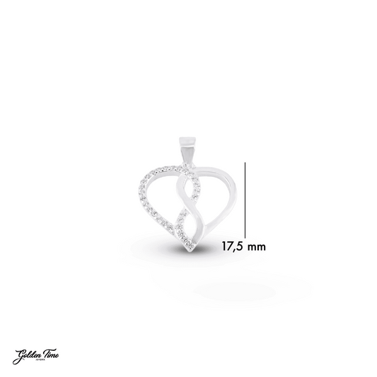 DIJE CORAZÓN INFINITO