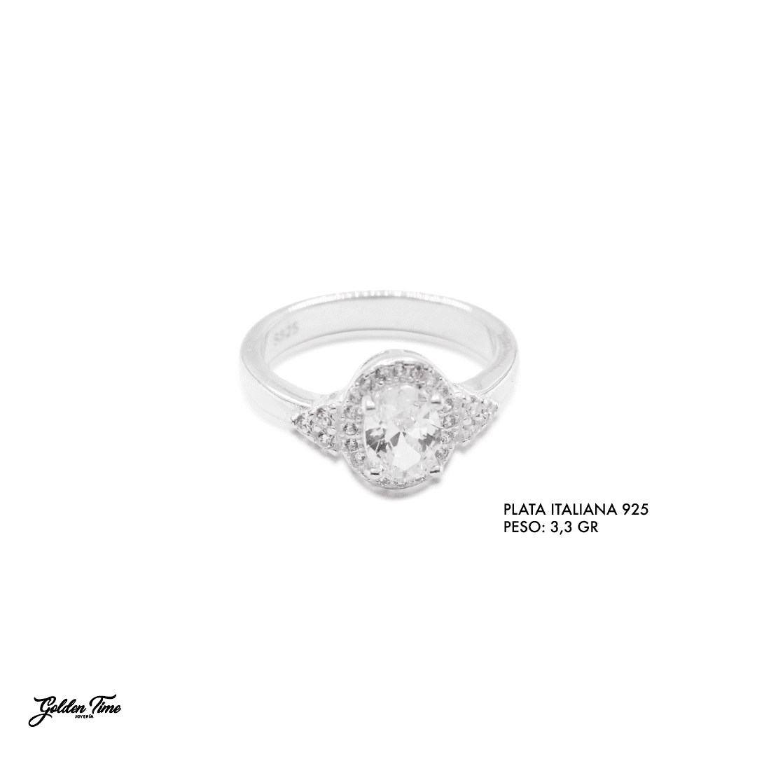 ANILLO OVAL LUZ