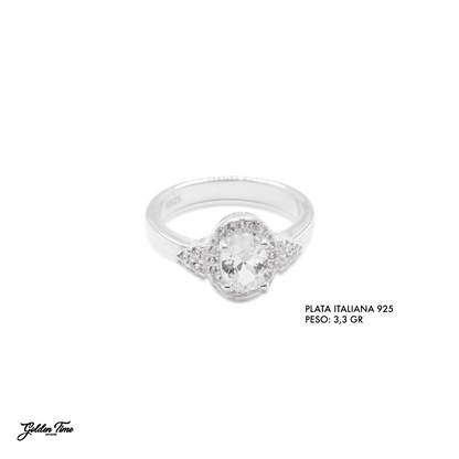 ANILLO OVAL LUZ