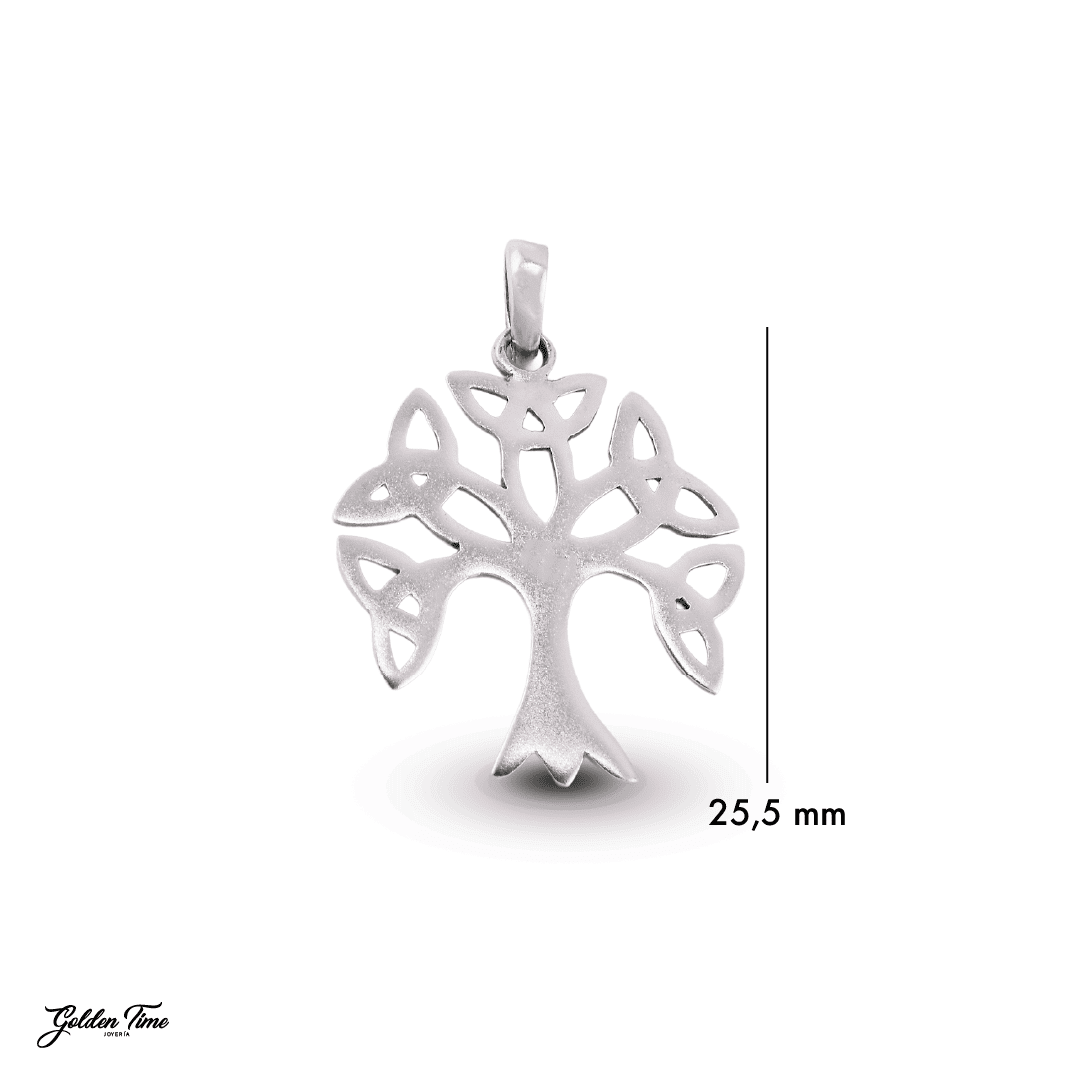 DIJE ÁRBOL CELTA TRIQUETRA