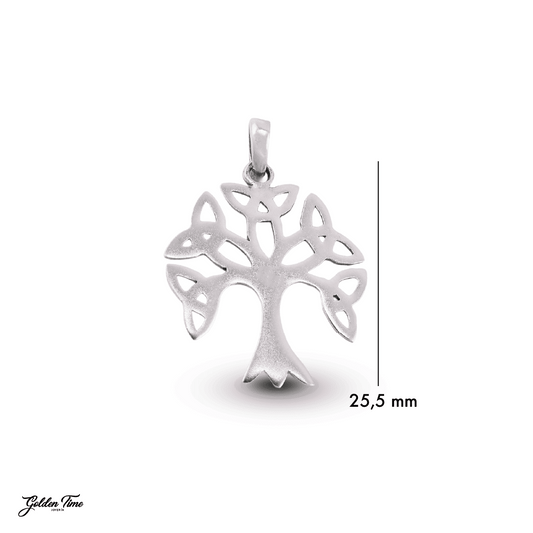 DIJE ÁRBOL CELTA TRIQUETRA