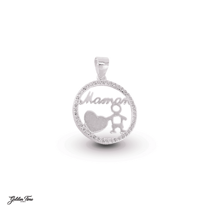 DIJE MEDALLA "AMOR DE MAMÁ"