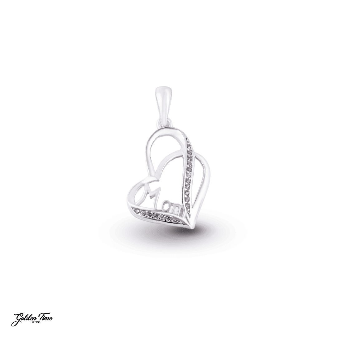 DIJE CORAZÓN ETERNA MAMA