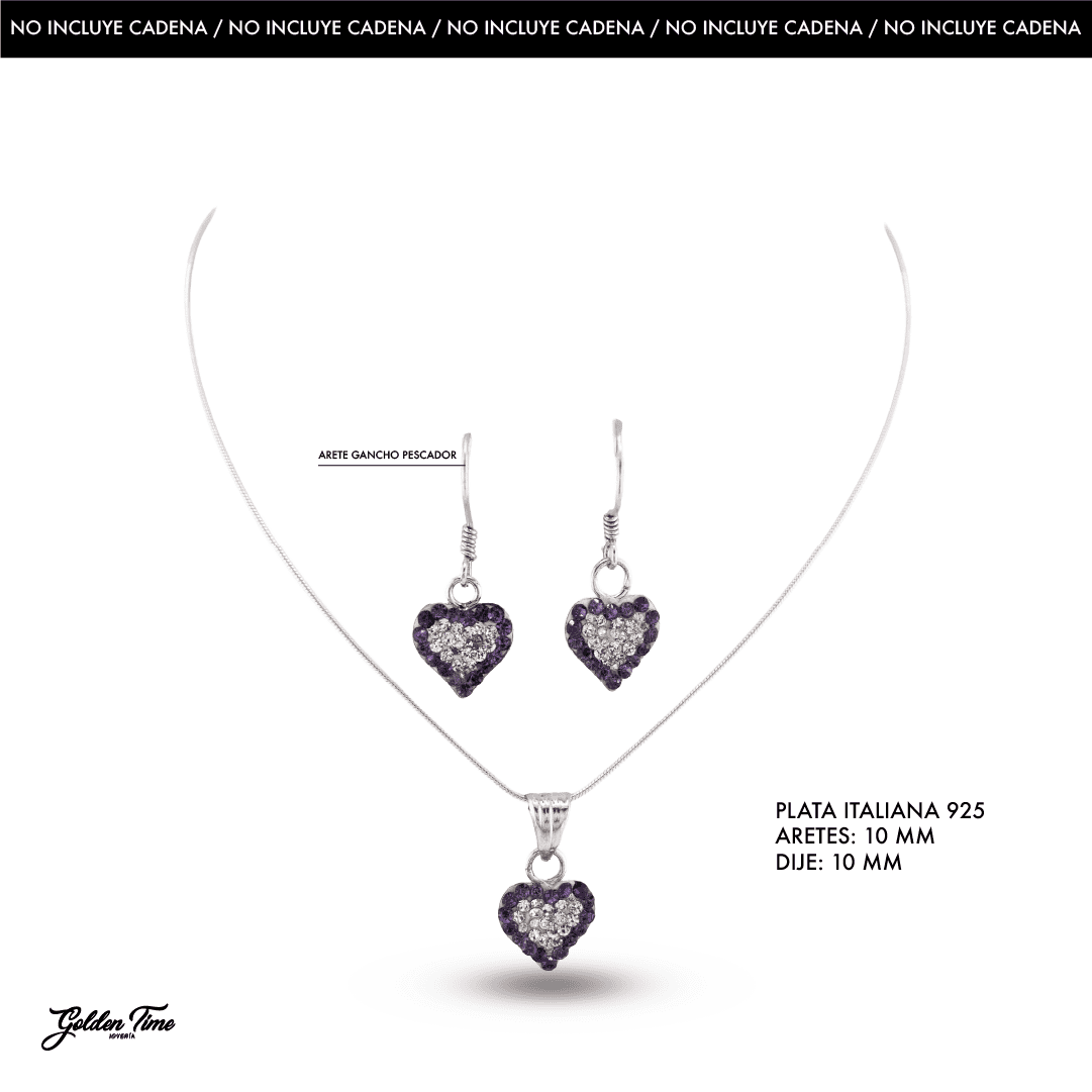 JUEGO CORAZÓN AMATISTA