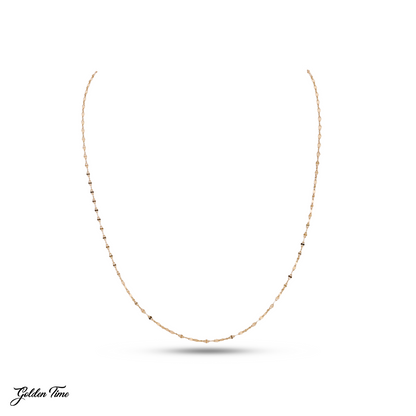 CADENA CRISPY 50 CM PESO 1,1 GR ANCHO 1,3 MM