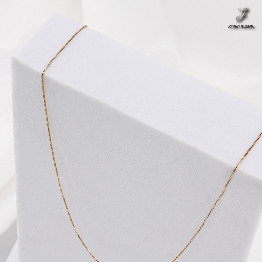 CADENA TEJIDO VENECIANO (BOX CHAIN)