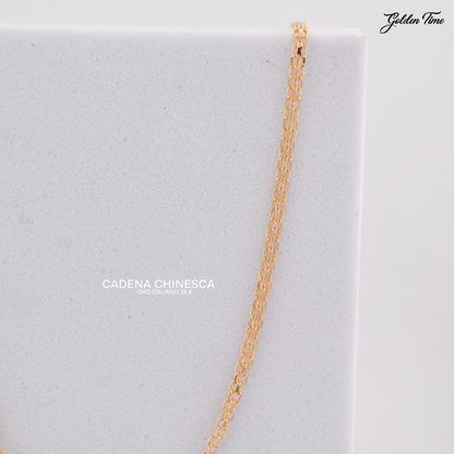 CADENA CHINESCA 60 CM PESO 4,7 GR ANCHO 2,1 MM